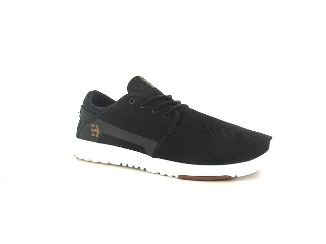 Etnies Scout Schoen (black white gum)