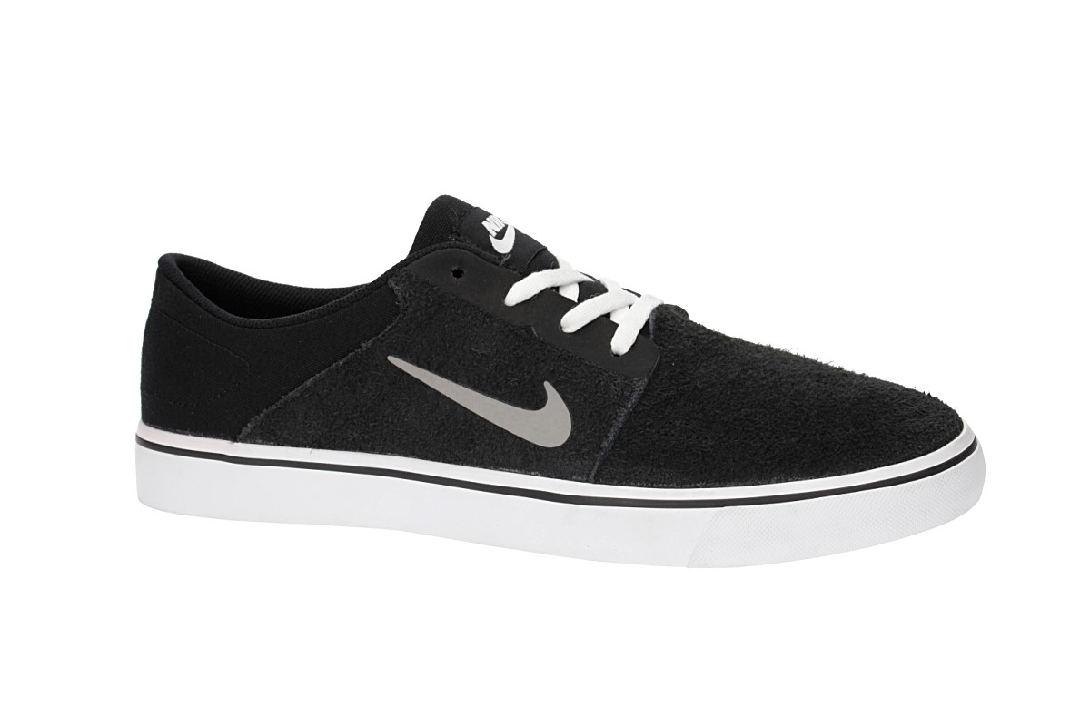 Nike SB Portmore Schuh (black white medium grey)