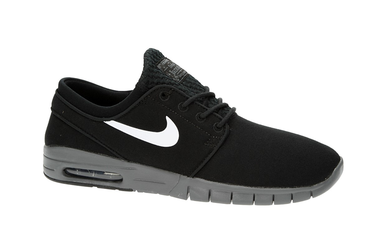 Nike SB Stefan Janoski Max Schuh (black white dark grey)