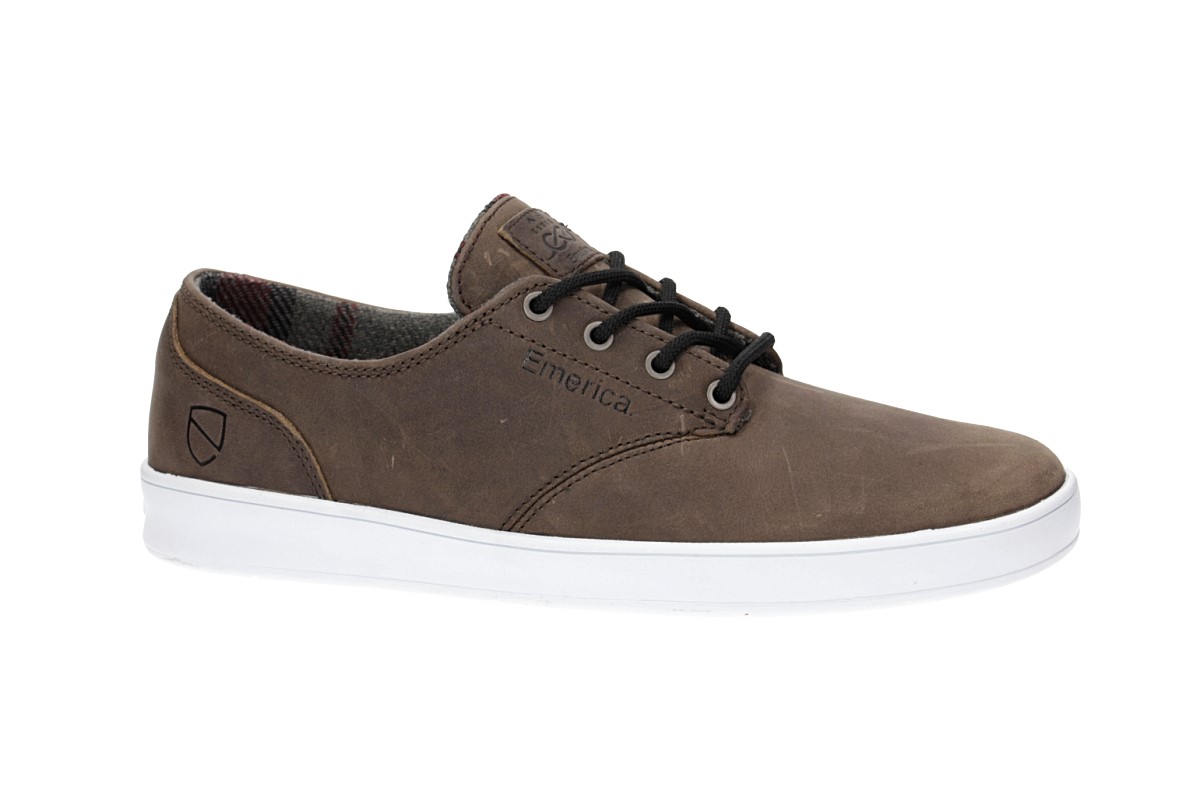 Emerica x Eswic The Romero Laced Scarpa (brown white)
