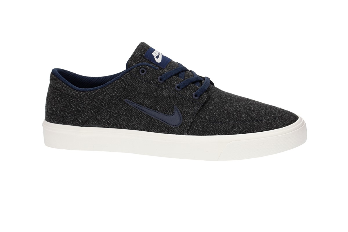 Nike SB Portmore Canvas Premium Chaussure (anthracite obsidian)