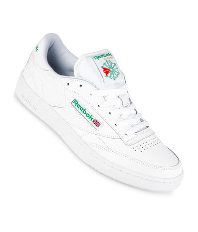 Reebok Club C 85 Shoes (white green 