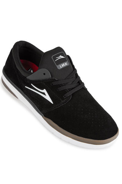 Lakai Fremont Suede Shoes (black grey 