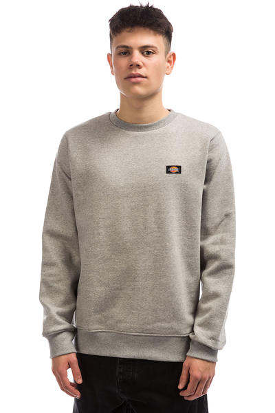 Dickies New Jersey Sweatshirt (grey melange) buy at skatedeluxe New Jersey Dickies Sweatshirts und Pullover in greymelange