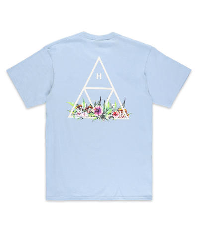 Huf Botanical Garden Tt T Shirt Light Blue Buy At Skatedeluxe