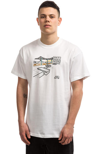 Nike SB Yoon Pier 7 T-Shirt (white) buy 