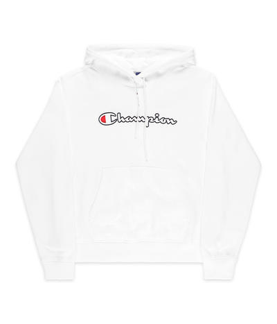white champion zip up jacket