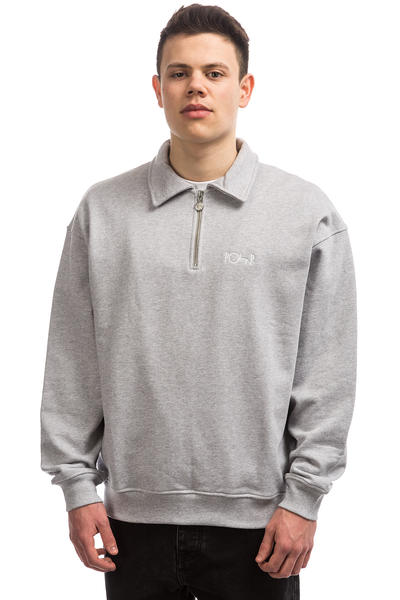 sweatshirt with a collar