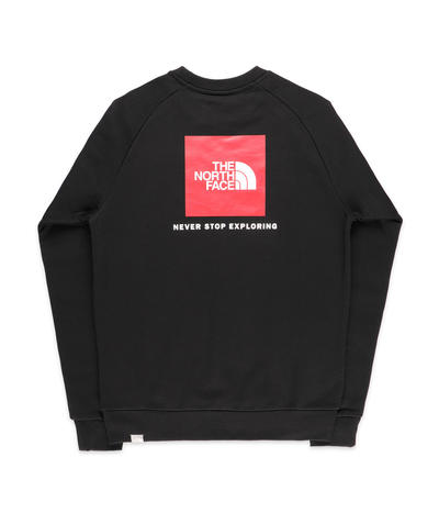 black red sweatshirt