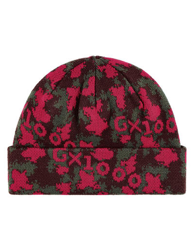 pink camo beanie