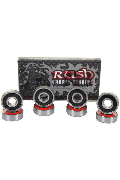 Rush Hybrid Titanium Ceramic Combination Skateboard Bearings