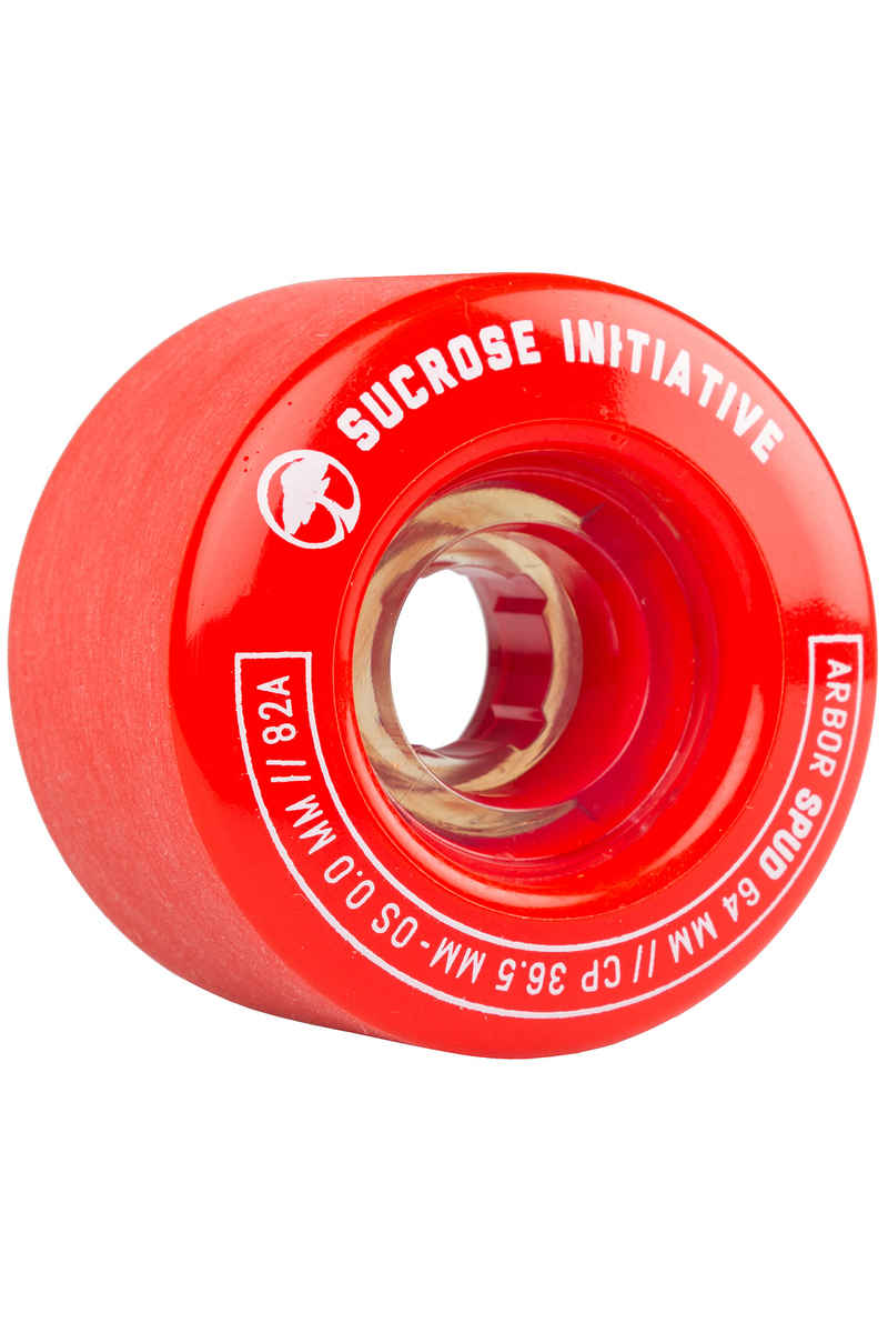 Arbor Spud Wheels (red) 4 Pack 64mm 82A