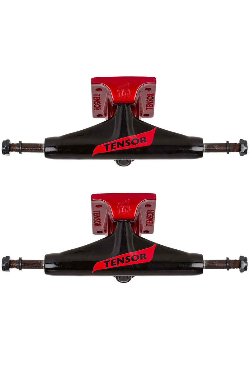 Tensor Flick Aluminium TENs 5.25" Regular Truck (black red) 2 Pack