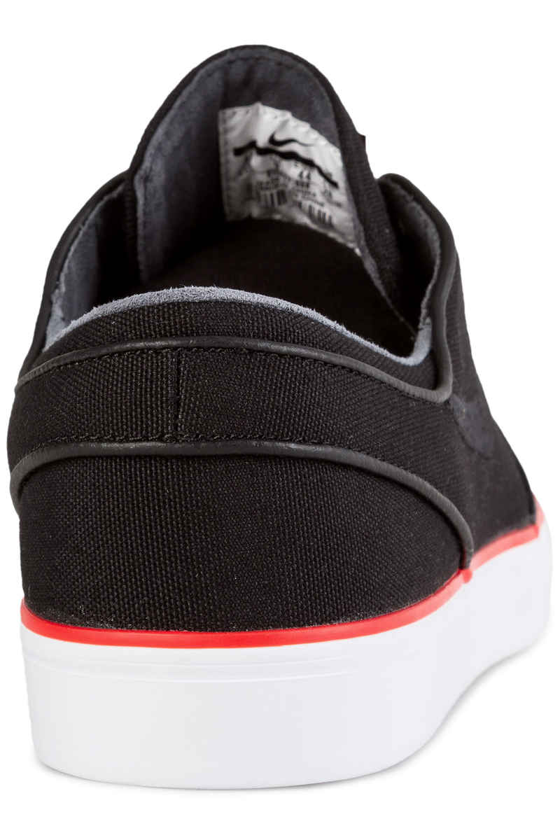 Nike SB Zoom Stefan Janoski Canvas Shoes (black max orange)