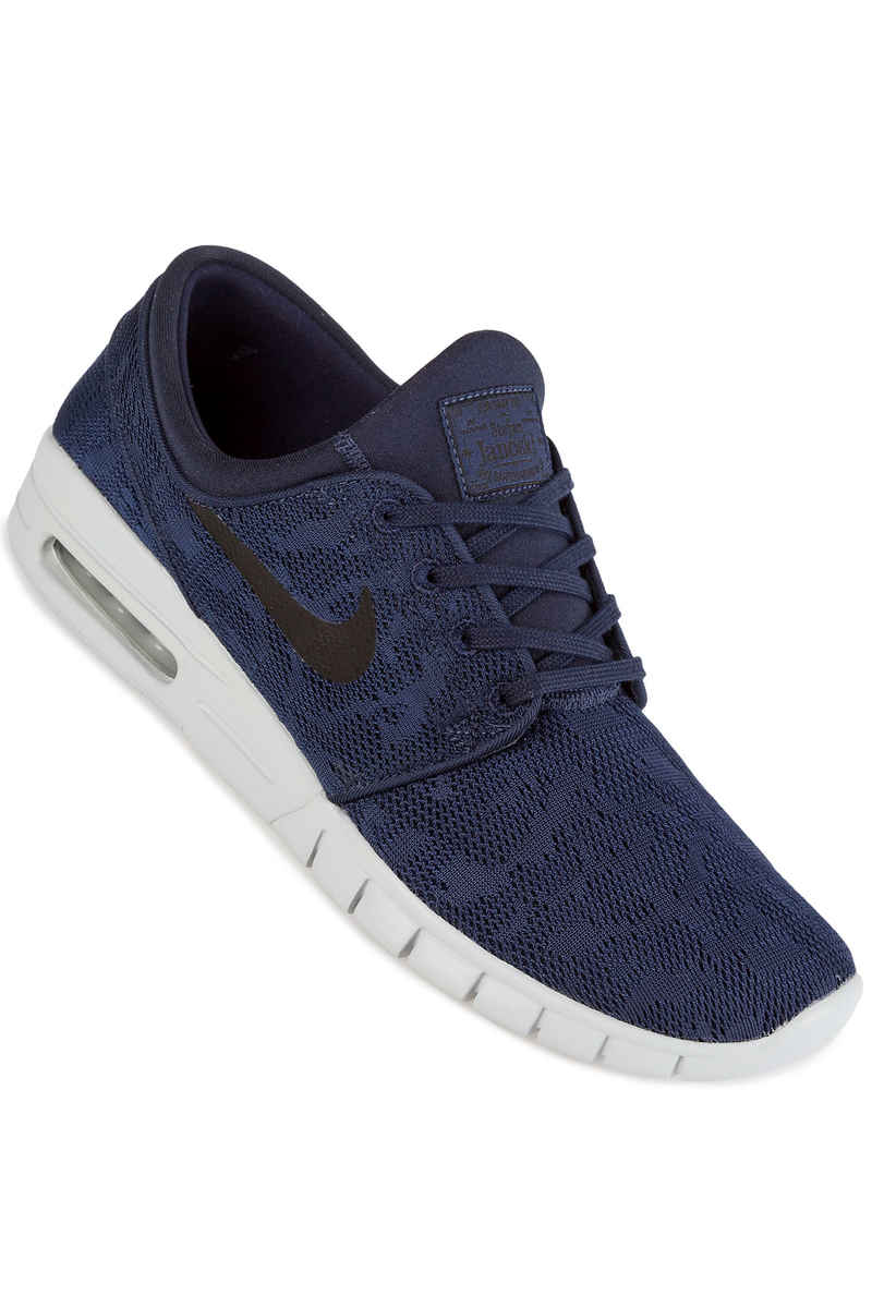 Nike SB Stefan Janoski Max Shoes (obsidian black pure platinum)