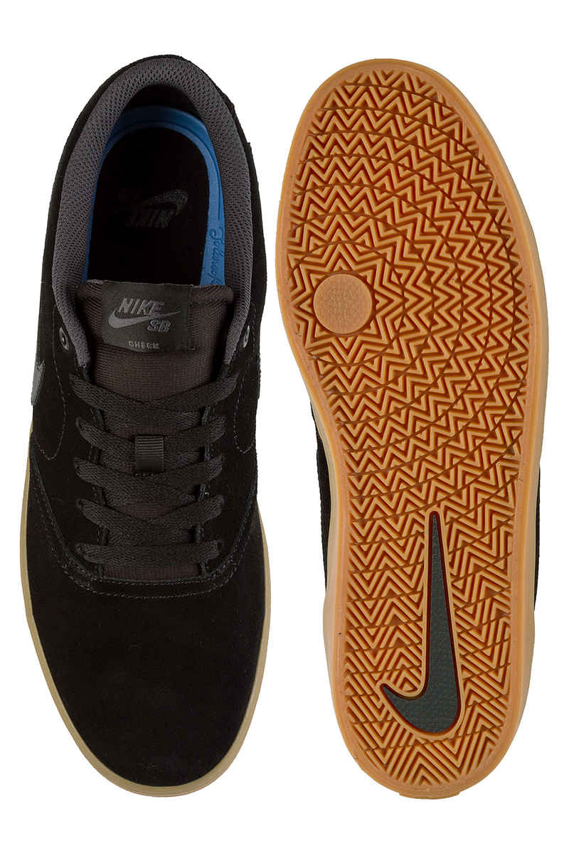 Nike SB Check Solarsoft Schuh (black anthracite gum light brown)