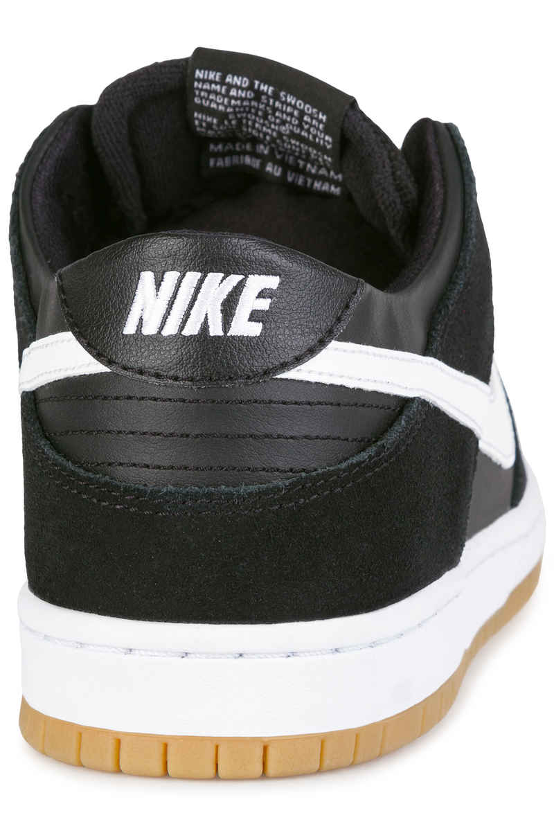 Nike SB Dunk Low Pro Shoes (black white gum)