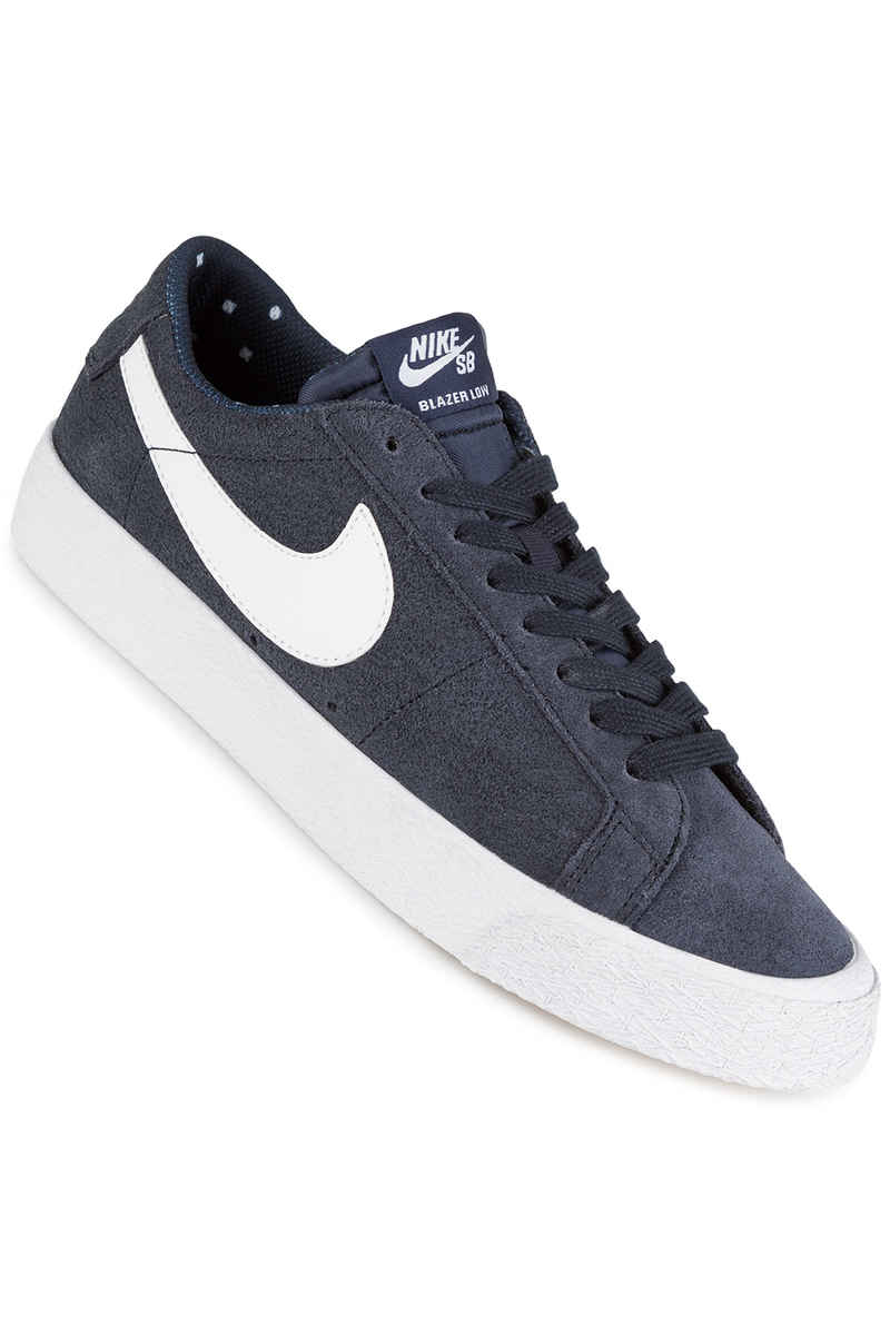 Nike SB Zoom Blazer Low Schuh (obsidian white)