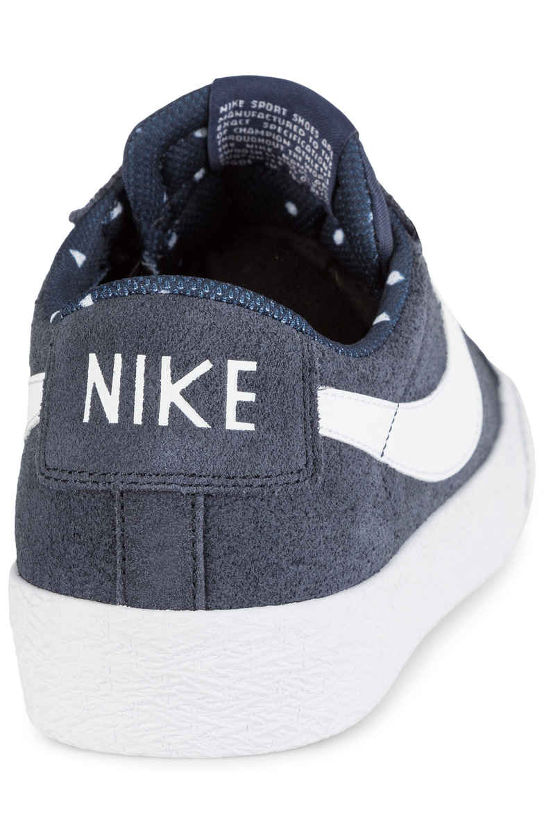 Nike SB Zoom Blazer Low Schuh (obsidian white)