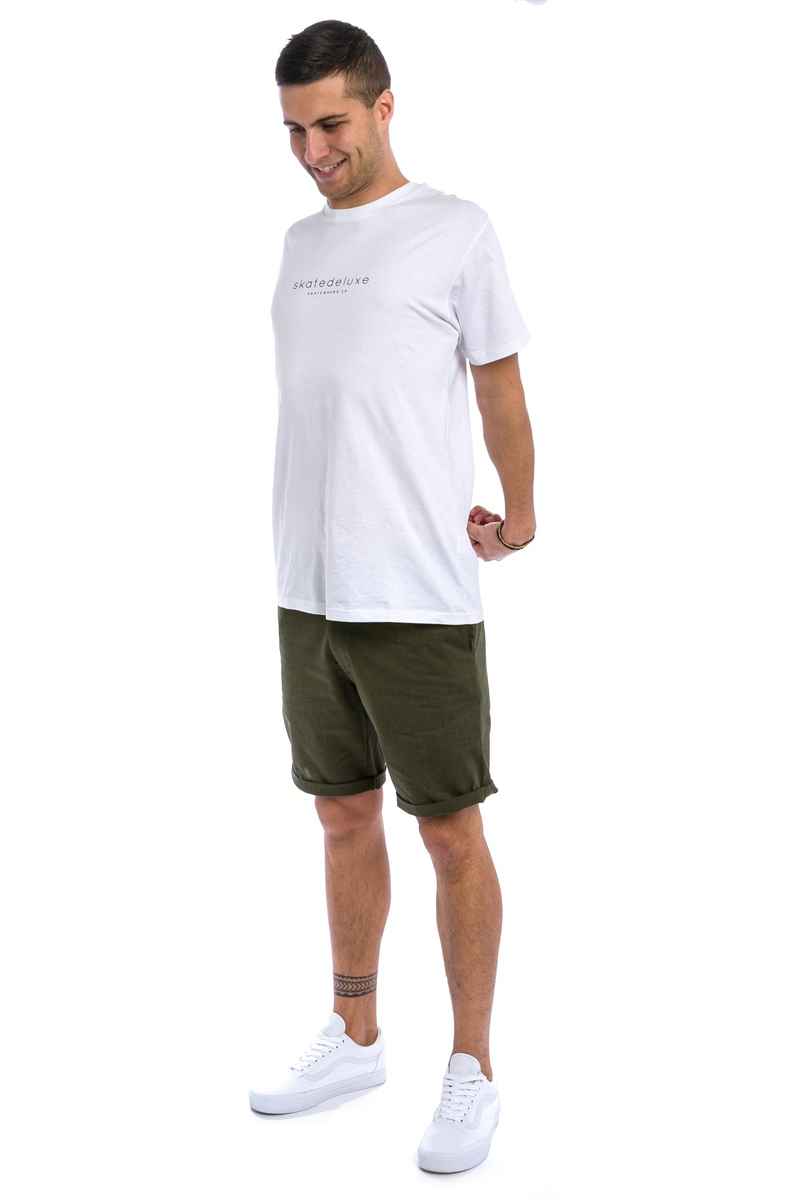 Iriedaily Golfer Chambray Shorts (dark olive)