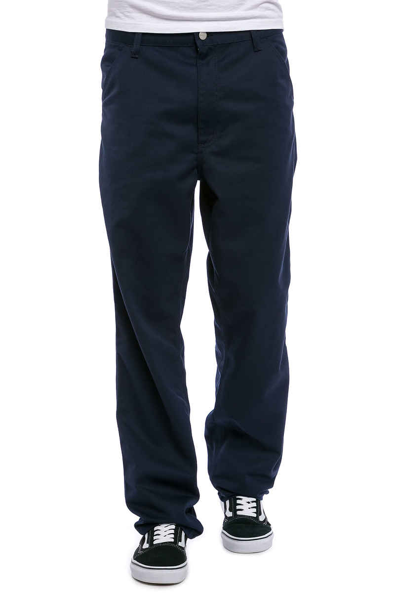 Carhartt WIP Simple Pant Denison Pantalons (navy rinsed)