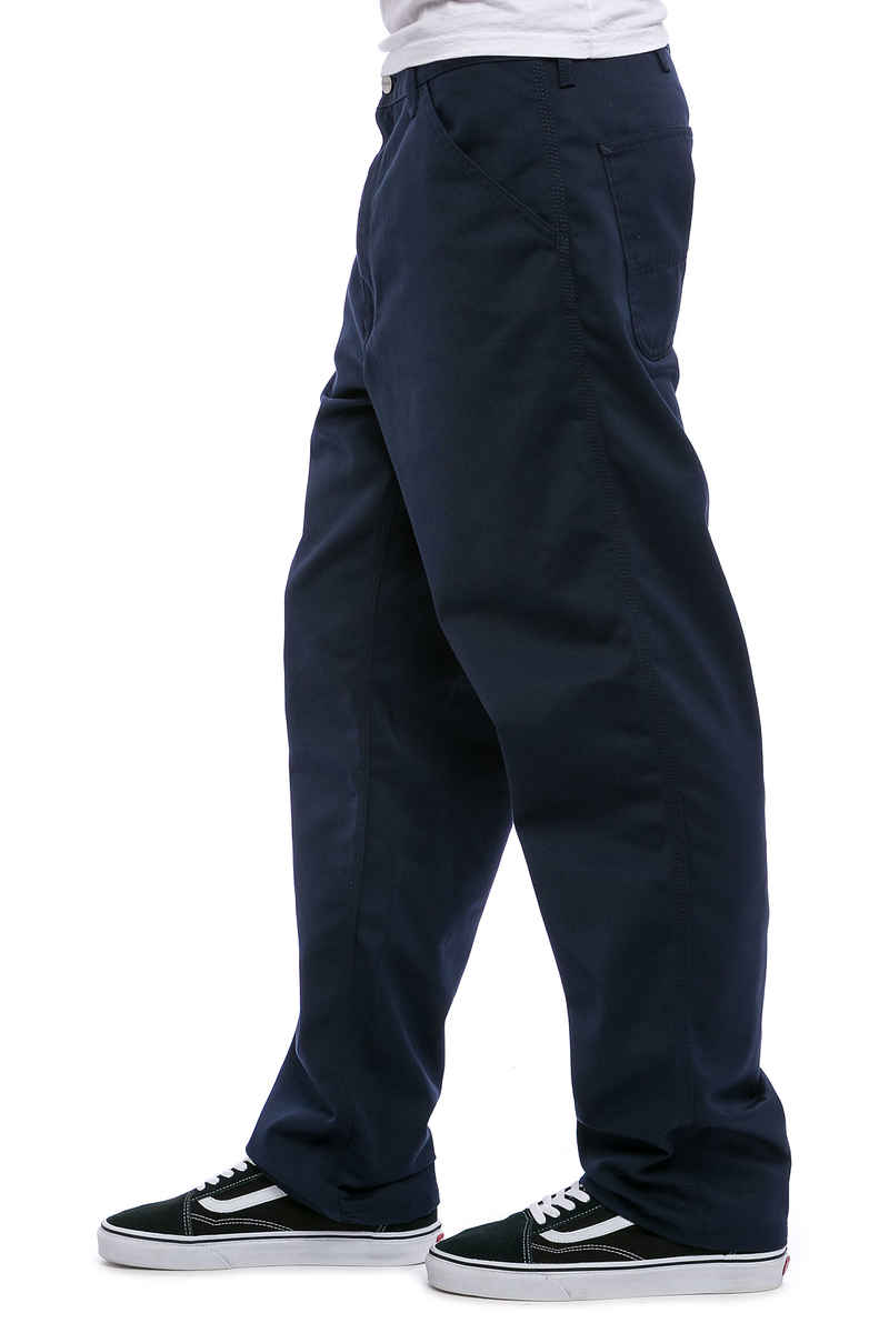 Carhartt WIP Simple Pant Denison Pantalons (navy rinsed)