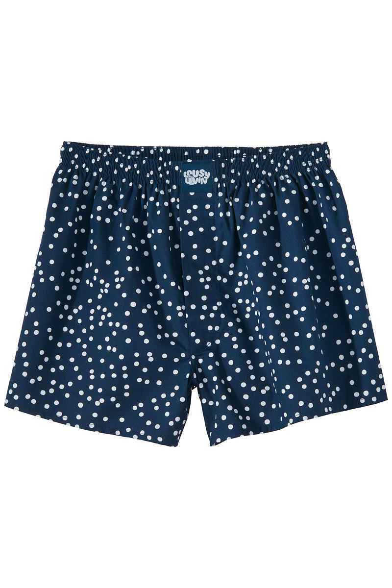 Lousy Livin Underwear Dots Boxershorts (navy)
