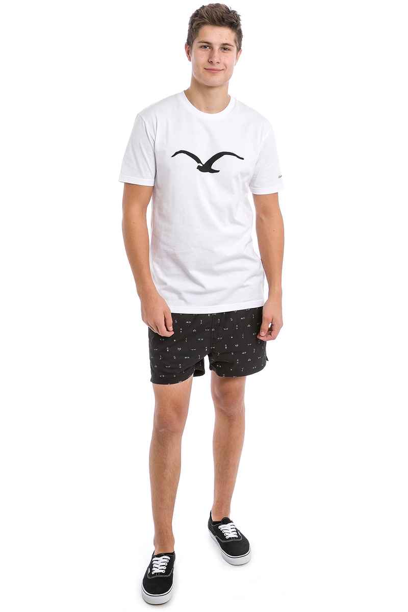 Cleptomanicx Jam Pattern Shorts (black)