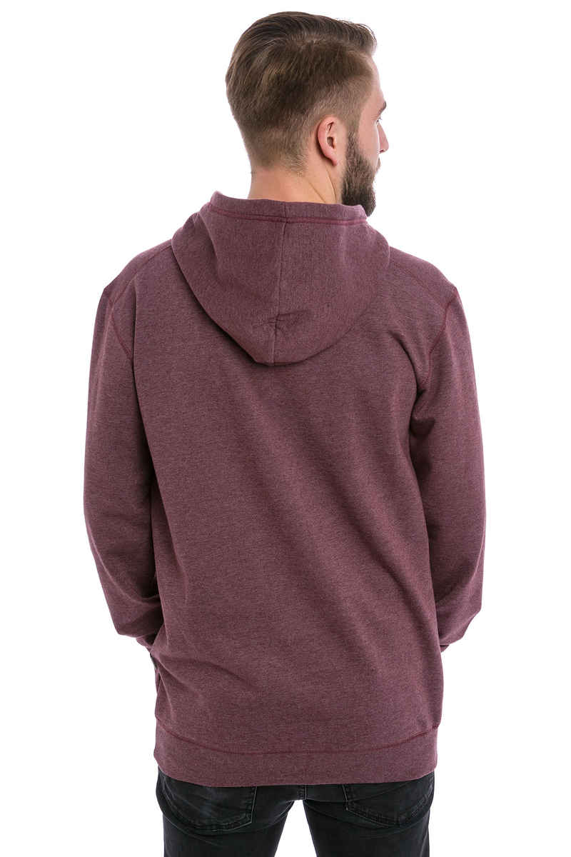 Cleptomanicx Ligull 2 Hoodie (heather tawny port)