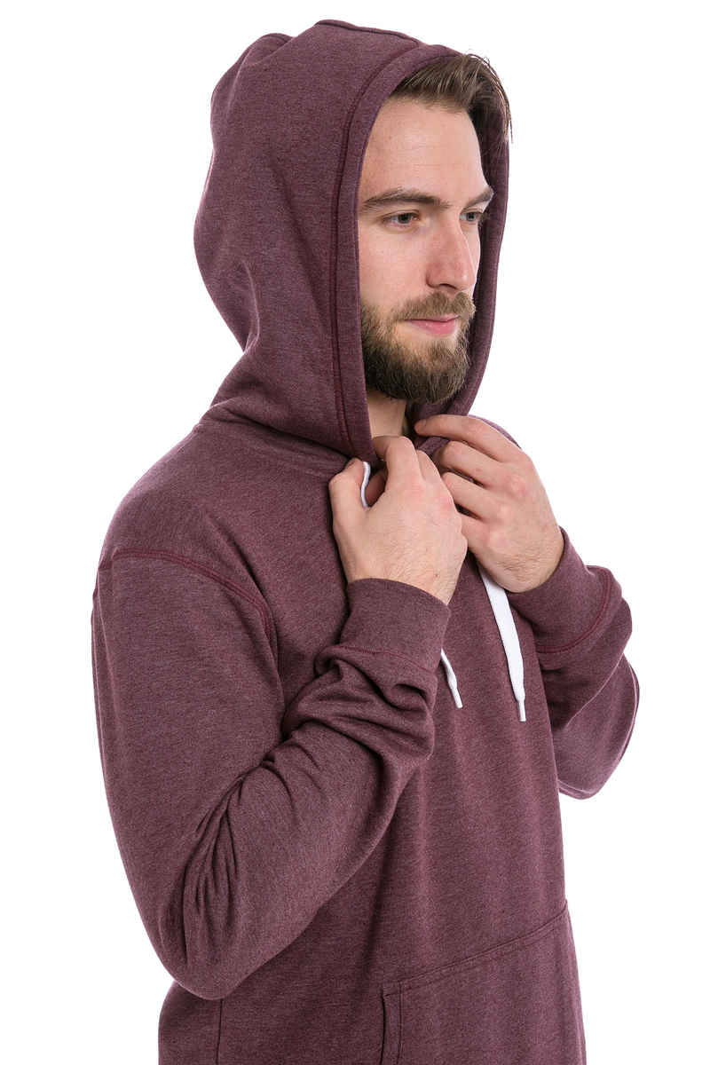 Cleptomanicx Ligull 2 Hoodie (heather tawny port)