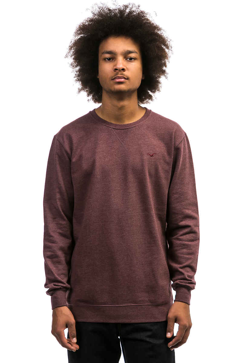 Cleptomanicx Ligull 2 Sweatshirt (heather tawny port)
