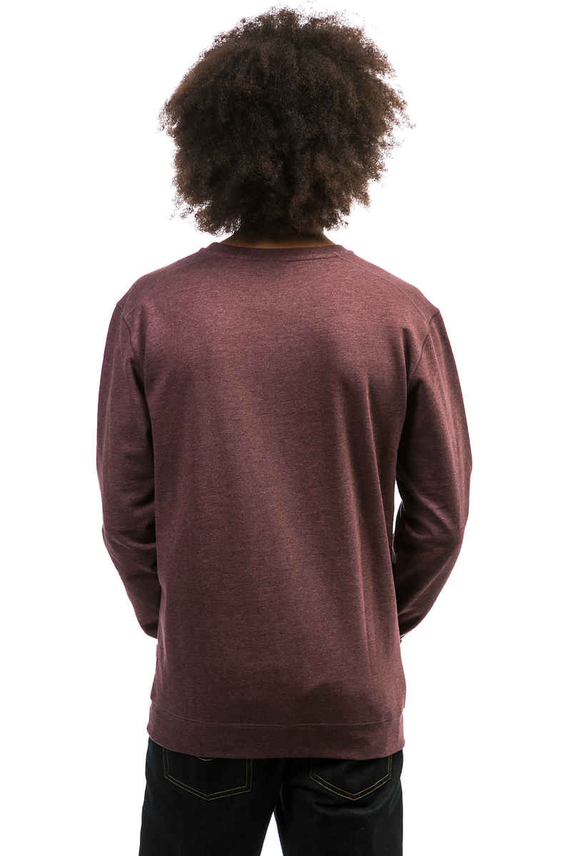 Cleptomanicx Ligull 2 Sweatshirt (heather tawny port)