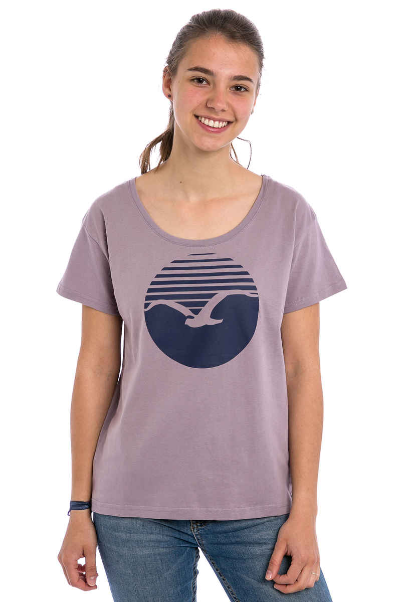 Cleptomanicx Sun T-Shirt women (quail)