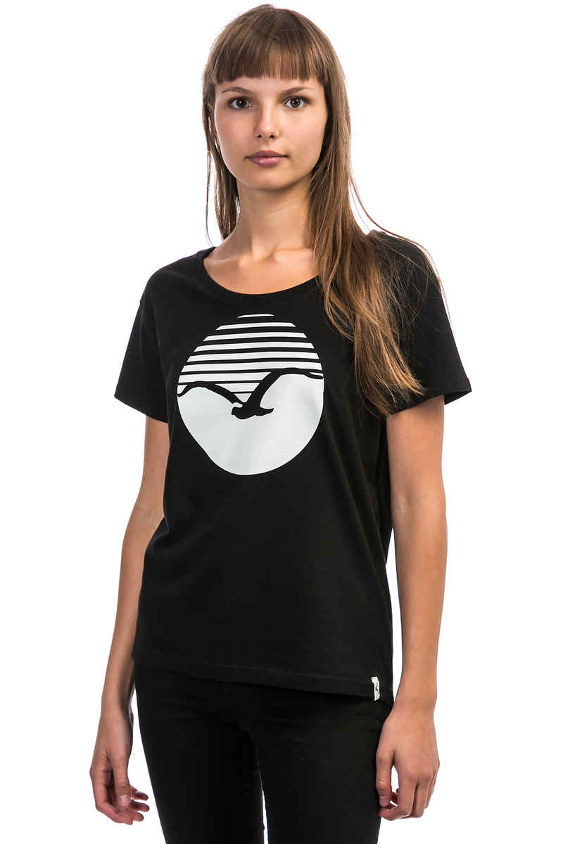 Cleptomanicx Sun T-Shirt women (black)