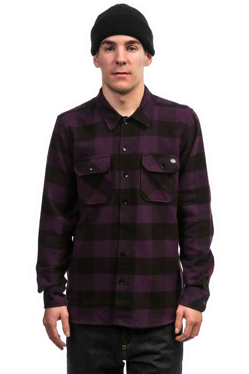 Dickies Sacramento Flannel Camicia (plum)