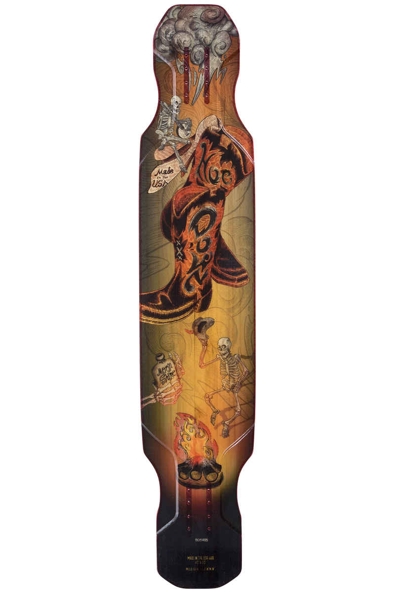 Moonshine MFG Hoedown Medium 48" (121,9cm) Planche Longboard (orange)