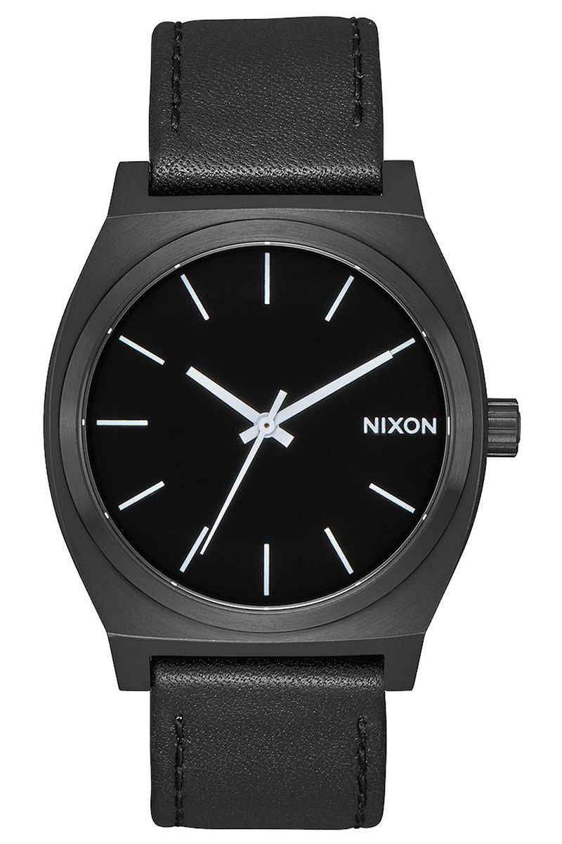 Nixon The Time Teller Watch (all black white)