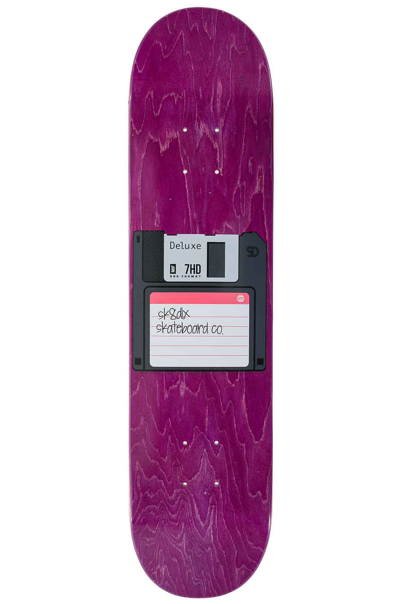 SK8DLX Disk Series 7.5" Deck (purple)