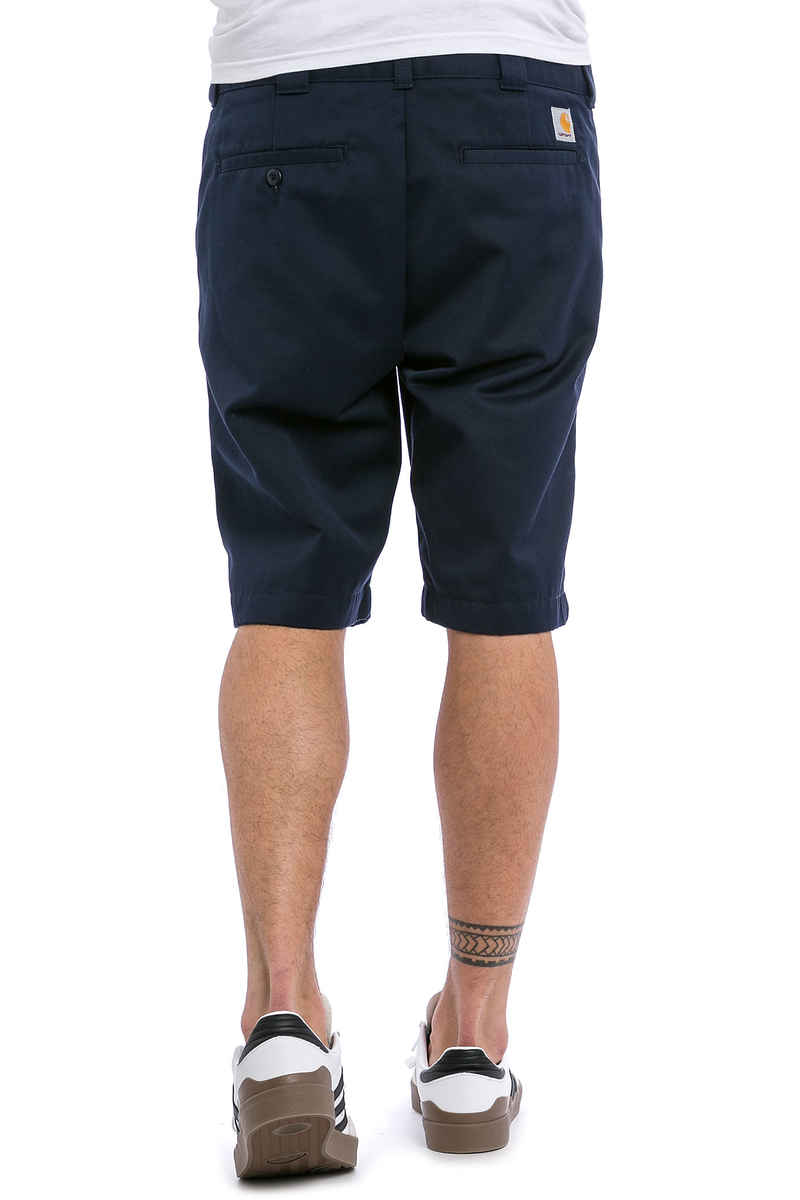 Carhartt WIP Master Denison Shorts (navy rinsed)