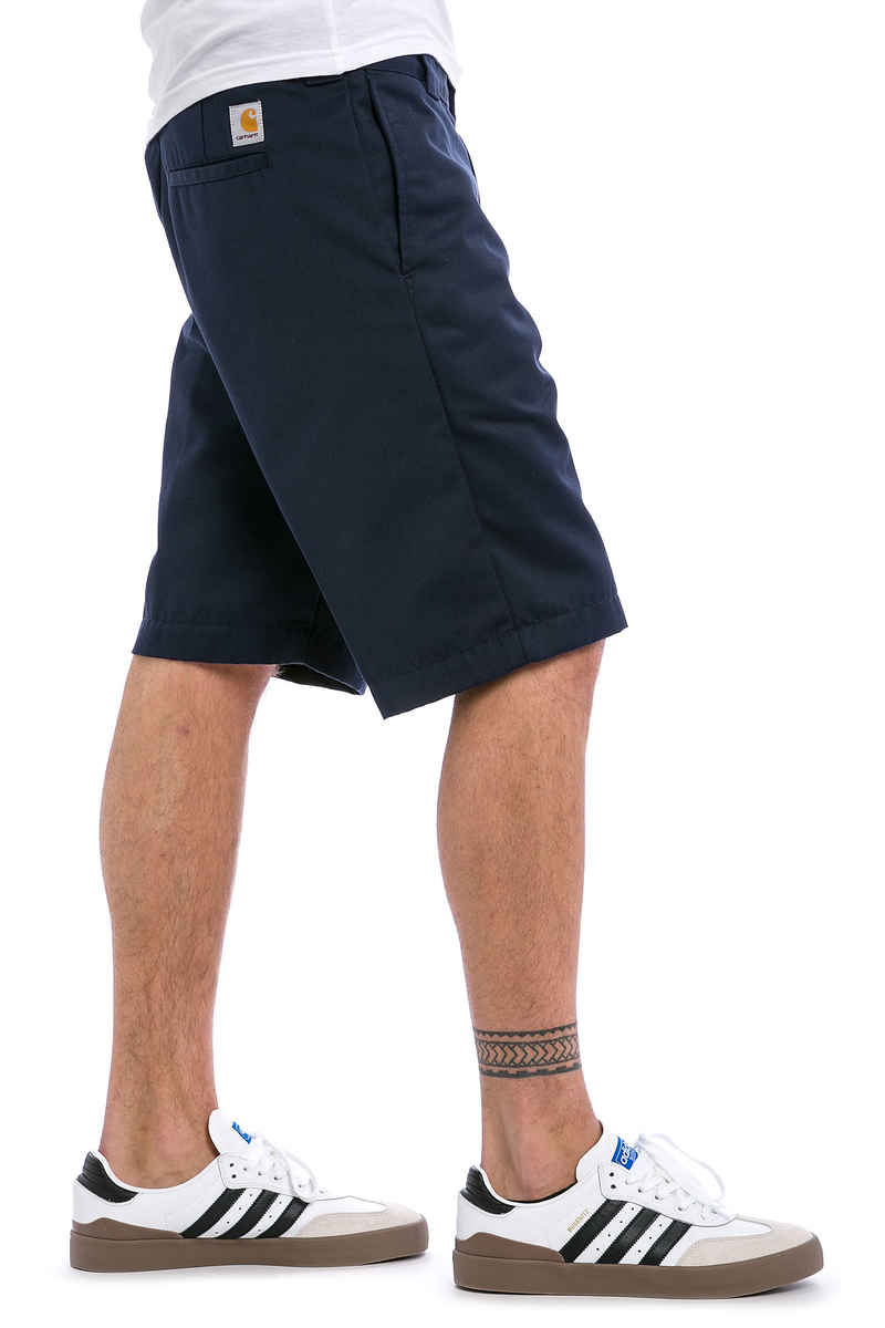 Carhartt WIP Master Denison Shorts (navy rinsed)
