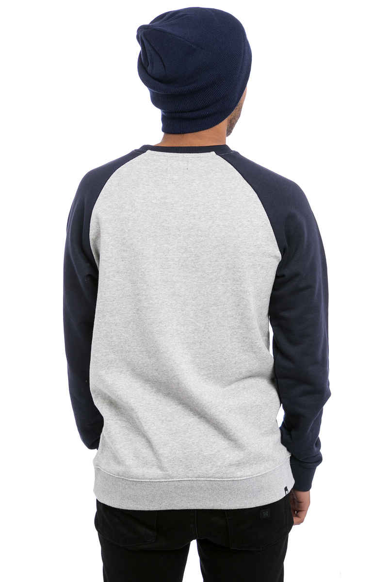 DC Rebuilt Raglan Sweatshirt (dark indigo heather grey)