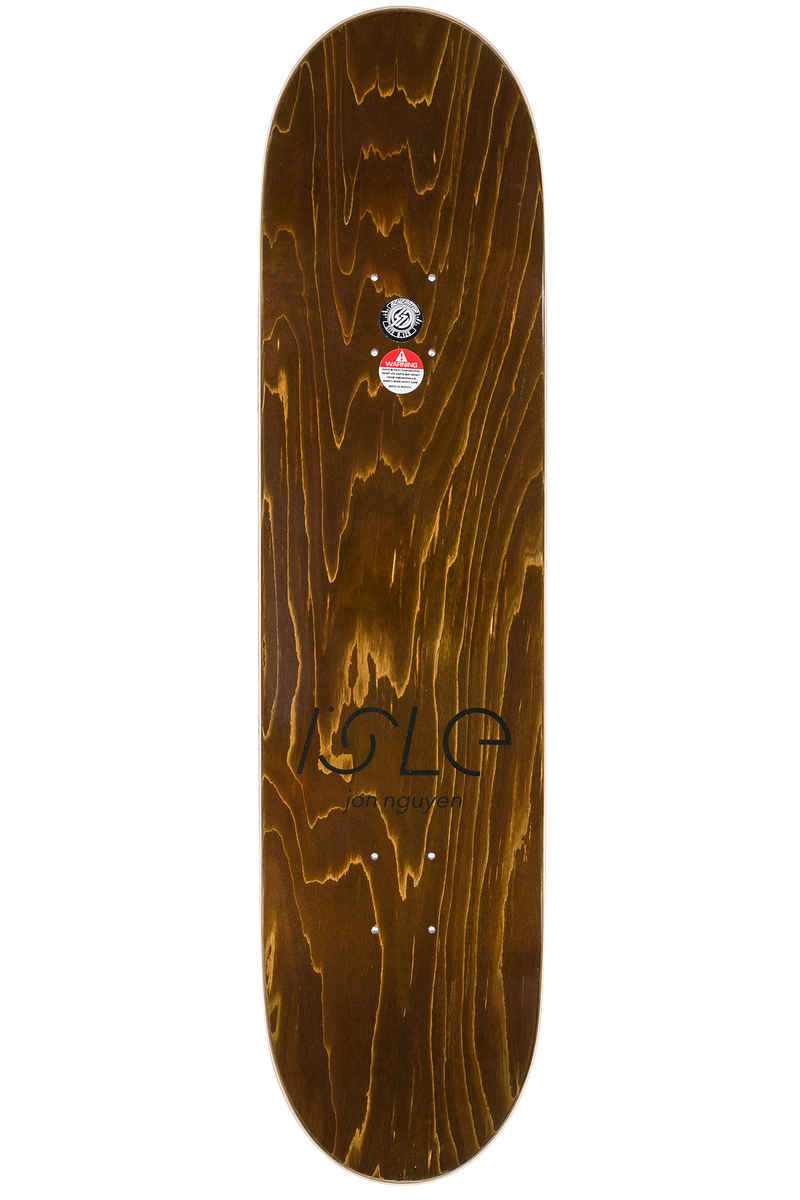 Isle Skateboards Nguyen Enamel 8.125" Deck (multi)