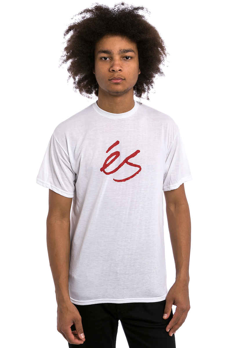 éS Mid Script Tech T-Shirt (white)