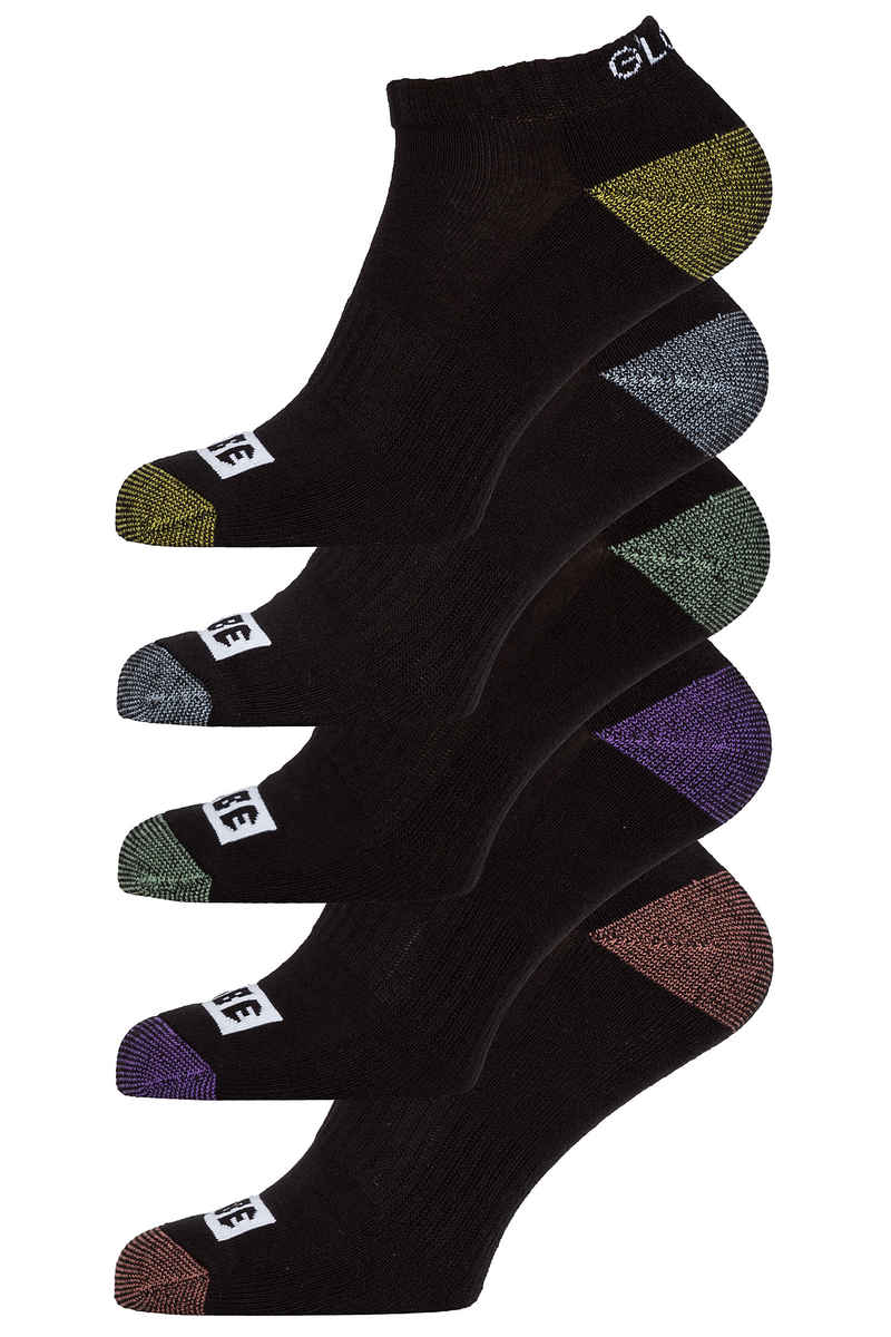 Globe Romney Ankle Sokken US 7-11 (assorted) 5 Pack