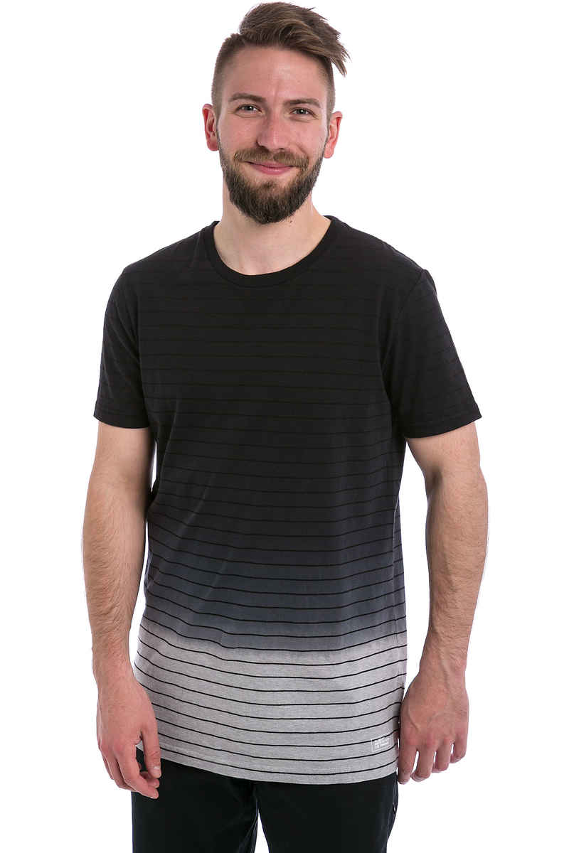 Globe Moonshine T-Shirt (grey marle dip dye)