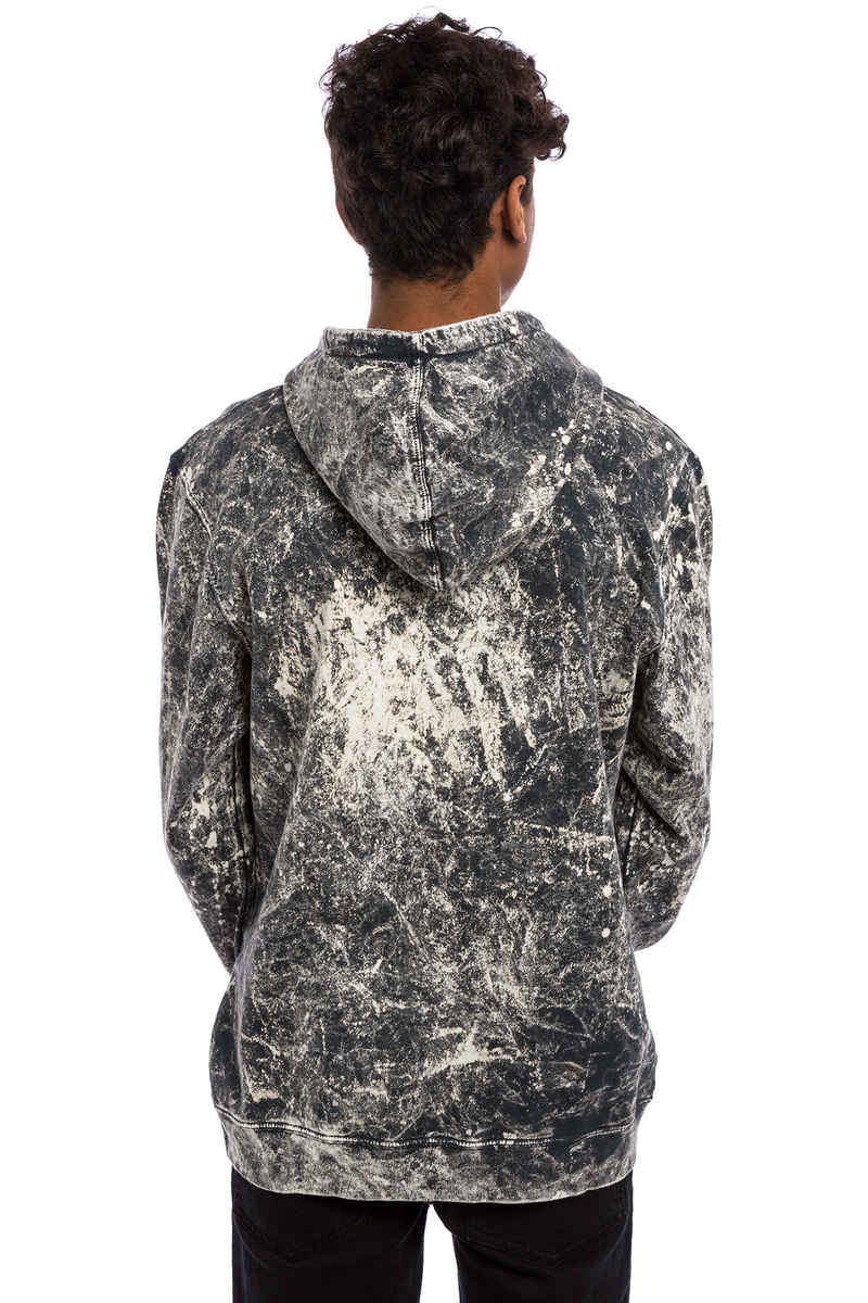 SK8DLX Tie Dye Hoodie (black grey)