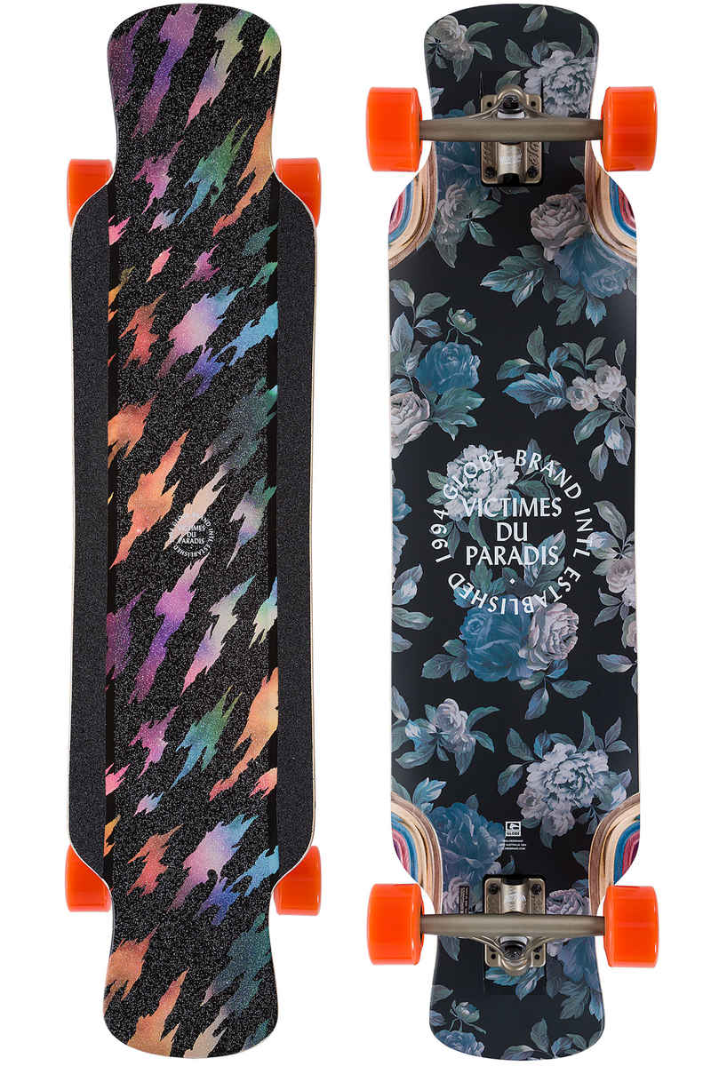 Globe Siam 39.75" (101cm) Longboard-Complète (jagged rose)