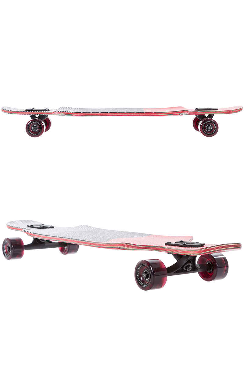Globe Geminon Kick 37,5" (95,3cm) Longboard-completo (red dotwave)