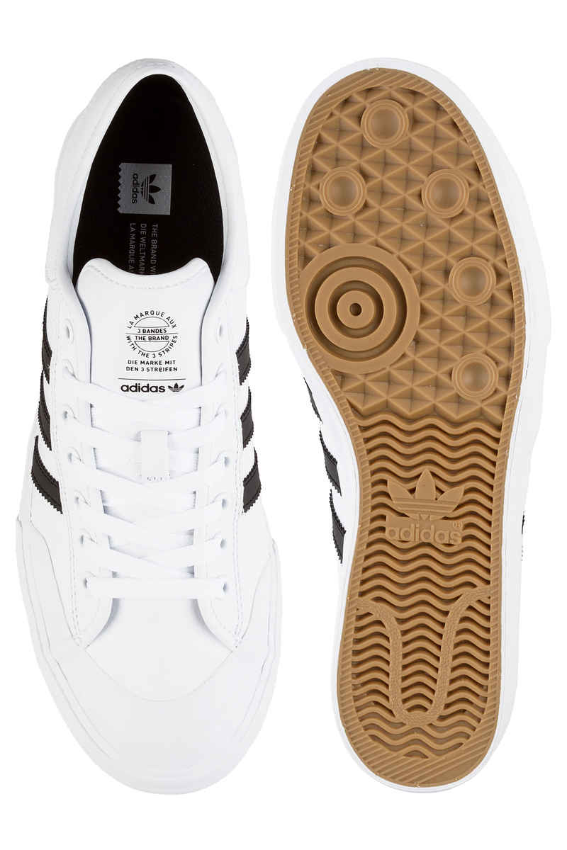 adidas Skateboarding Matchcourt Shoes (white core black gum)