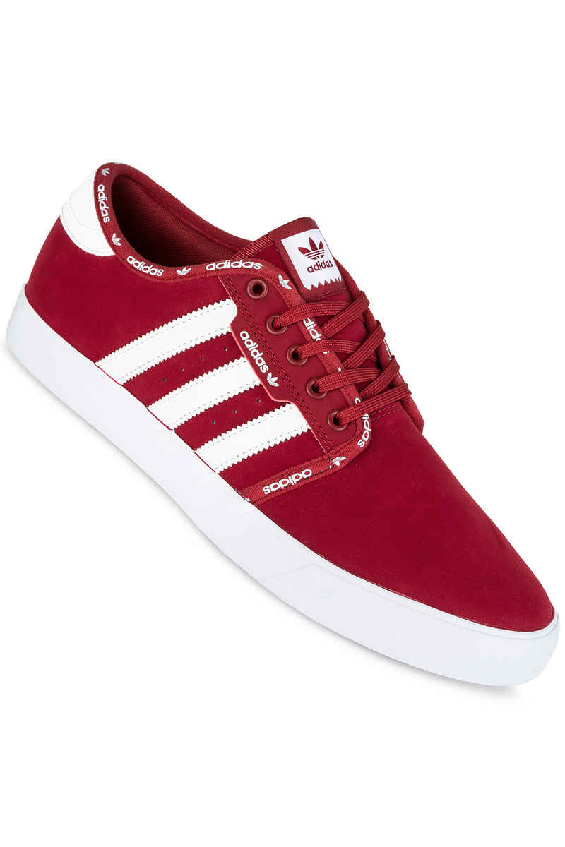 adidas Seeley Shoes (mystery red white white)